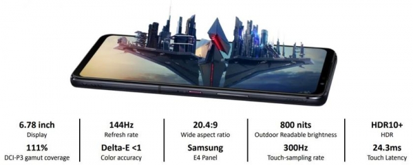 
						ASUS ROG Phone 5: три версии, чип Snapdragon 888, 18 ГБ ОЗУ, экран ROG Vision на задней стороне и ценник от 800 евро
					