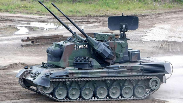 
						Германия передала Украине ещё 3 зенитных самоходных установок Gepard и 11 гусеничных бронетранспортёров М113
					