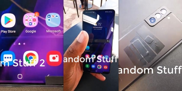 
						Samsung Galaxy S21 Plus c ультратонкими рамками и тройной камерой появился на видео
					