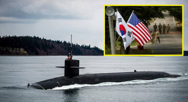 
							ABC News показал эксклюзивный сюжет с атомной субмарины USS Kentucky (SSBN-737), которая может нести ядерное оружие и недавно прибыла в Республику Корея
						