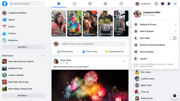 Facebook наконец перешел на новый дизайн своей веб-версии: что нового
Facebook наконец перешел на новый дизайн своей веб-версии: что нового