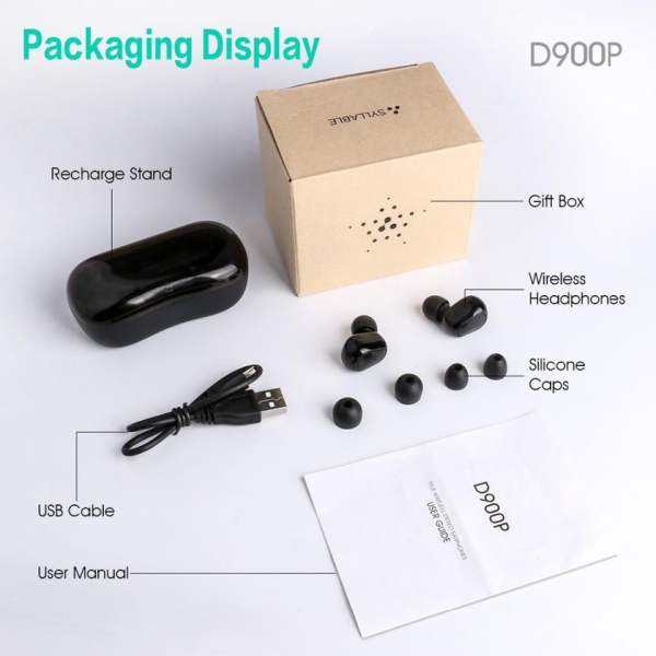 
						Syllable D900P: TWS-наушники с защитой IPX6 за $22
					