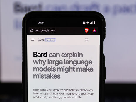 Чат-бот Bard от Google доступен на украинском языке Чат-бот Bard от Google доступен на украинском языке