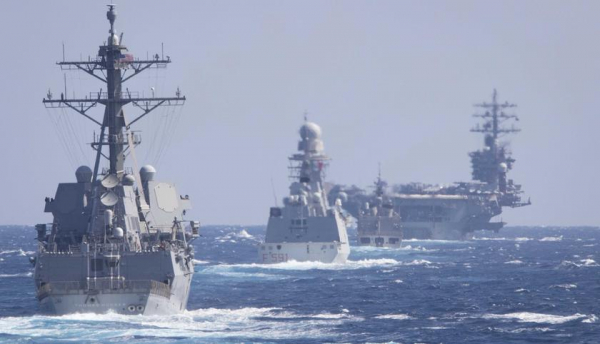 Эсминец с управляемыми ракетами USS Thomas Hudner класса Arleigh Burke сбил беспилотник, запущенный из Йемена
Эсминец с управляемыми ракетами USS Thomas Hudner класса Arleigh Burke сбил беспилотник, запущенный из Йемена