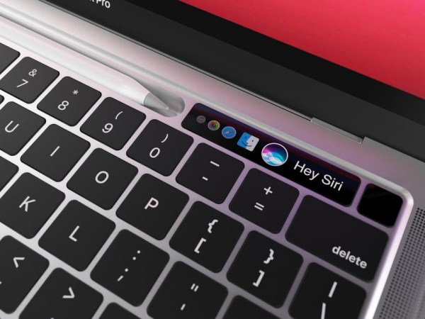 
						Дизайнер показал рендеры первого MacBook Pro с док-станцией для стилуса Apple Pencil
					