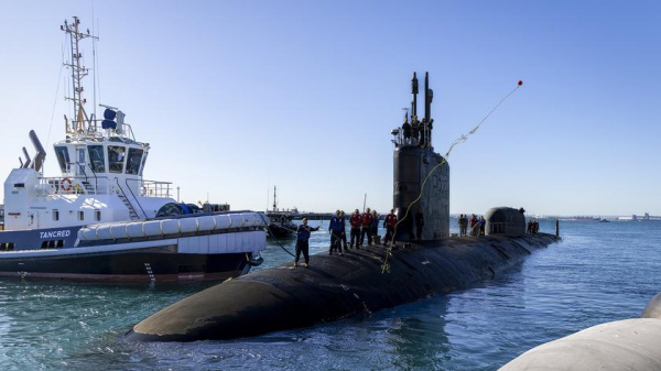 
							США отправили в Австралию атомную субмарину USS North Carolina класса Virginia с крылатыми ракетами BGM-109 Tomahawk
						