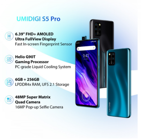 
						UMIDIGI A7 Pro с хорошей скидкой на AliExpress: 6,3" дисплей, MediaTek Helio P23 и квадрокамера за $88
					