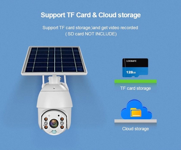 Loosafe LS-S10: IP-камера наружного наблюдения с солнечной панелью
Loosafe LS-S10: IP-камера наружного наблюдения с солнечной панелью