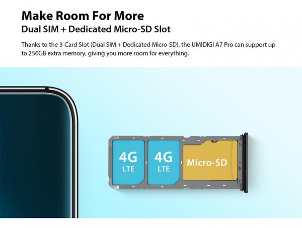 
						UMIDIGI A7 Pro с хорошей скидкой на AliExpress: 6,3" дисплей, MediaTek Helio P23 и квадрокамера за $88
					