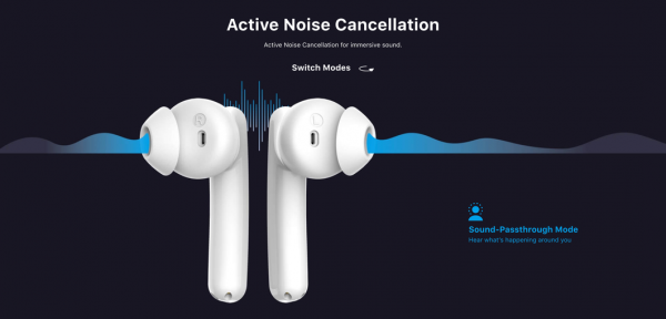 Mobvoi TicPods ANC: TWS-наушники с системой активного шумоподавления, портом USB-C и ценником в $89
Mobvoi TicPods ANC: TWS-наушники с системой активного шумоподавления, портом USB-C и ценником в $89