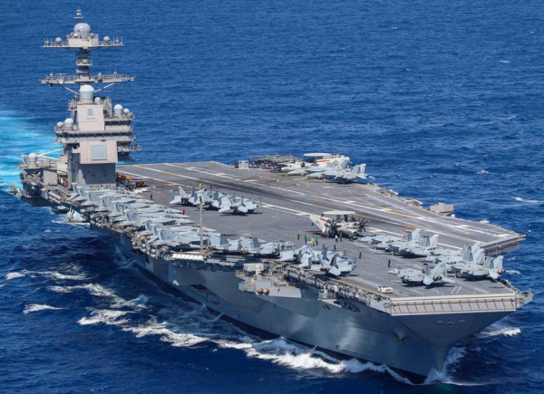 США отправили к Израилю самый большой в мире авианосец USS Gerald R. Ford с пятью эсминцами класса Arleigh Burke и ракетным крейсером USS Normandy
США отправили к Израилю самый большой в мире авианосец USS Gerald R. Ford с пятью эсминцами класса Arleigh Burke и ракетным крейсером USS Normandy