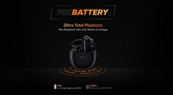 
						ПредАнонс TWS-наушников Realme Buds Air Pro: дизайн AirPods Pro, активное шумоподавление и до 25 часов автономности
					