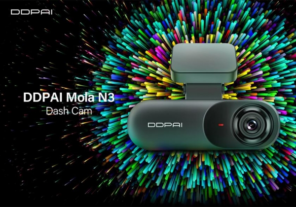 
						DDPai Dash Cam Mola N3: видеорегистратор с GPS за $66
					