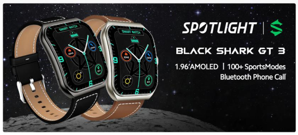 Xiaomi анонсировала Black Shark GT3: смарт-часы с AMOLED-экраном, функцией звонков и автономностью до 10 дней за $34.99 Xiaomi анонсировала Black Shark GT3: смарт-часы с AMOLED-экраном, функцией звонков и автономностью до 10 дней за $34.99