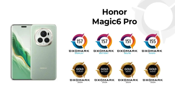 HONOR Magic6 Pro побил 3 рекорда на DxOMark