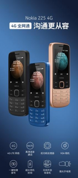 
						Представлены Nokia 215 4G и Nokia 225 4G: кнопочные телефоны за $40 и $50
					