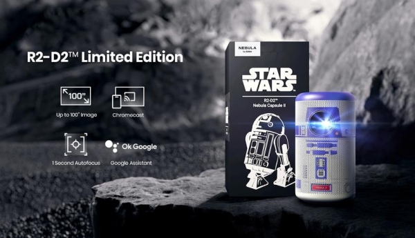 
						Для настоящих фанатов Star Wars: Anker представила специальную версию проектора Nebula Capsule II в расцветке дроида R2-D2
					