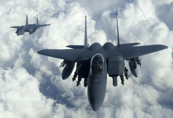 F-15EX Eagle II с ракетами AMRAAM и JASSM может стать самым тяжеловооруженным истребителем всех времён
F-15EX Eagle II с ракетами AMRAAM и JASSM может стать самым тяжеловооруженным истребителем всех времён