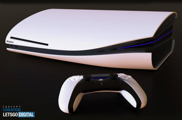 
						Черно-белый стиль: дизайнер Concept Creator показал концепт-рендеры игровой консоли Sony PlayStation 5 Pro
					