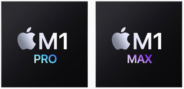Apple представила 5-нм процессоры M1 Pro и M1 Max, теперь они с интегрированной памятью до 64 ГБ!
Apple представила 5-нм процессоры M1 Pro и M1 Max, теперь они с интегрированной памятью до 64 ГБ!