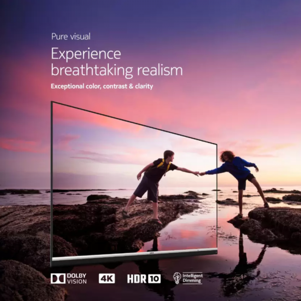 Nokia представила 65-дюймовый смарт-телевизор с 4K-дисплеем, Dolby Vision, JBL Audio и Android TV на борту
Nokia представила 65-дюймовый смарт-телевизор с 4K-дисплеем, Dolby Vision, JBL Audio и Android TV на борту