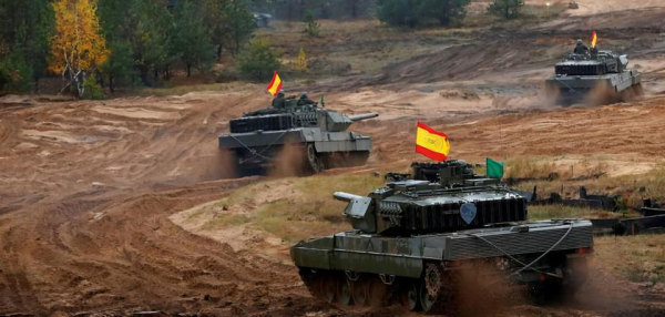 Когда Испания передаст Украине танки Leopard 2
Когда Испания передаст Украине танки Leopard 2