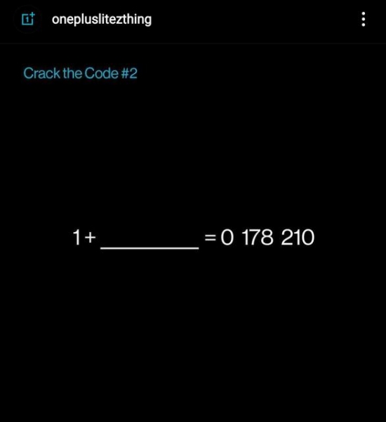 
						OnePlus случайно раскрыла название нового смартфона и намекнула на дату анонса азбукой Морзе
					