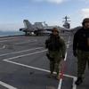США отправили в Англию самый большой в мире атомный авианосец USS Gerald R. Ford стоимостью $13 млрд с десятками истребителей F/A-18 Hornet
США отправили в Англию самый большой в мире атомный авианосец USS Gerald R. Ford стоимостью $13 млрд с десятками истребителей F/A-18 Hornet