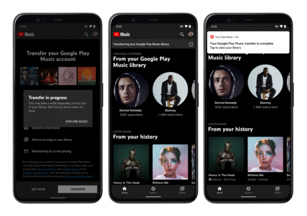 Google, наконец-то, анонсировала возможность перенести библиотеку из Play Music в YouTube Music
Google, наконец-то, анонсировала возможность перенести библиотеку из Play Music в YouTube Music