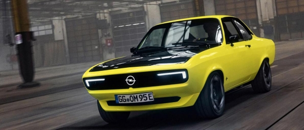 
						Opel превратила купе Manta A из 70-х годов в электромобиль
					