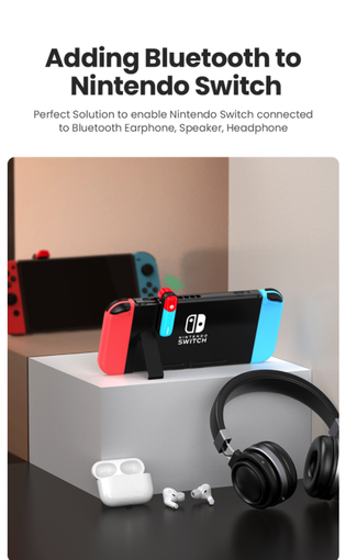 Ugreen CM324: Bluetooth-адаптер для Nintendo Switch за $21
Ugreen CM324: Bluetooth-адаптер для Nintendo Switch за $21
