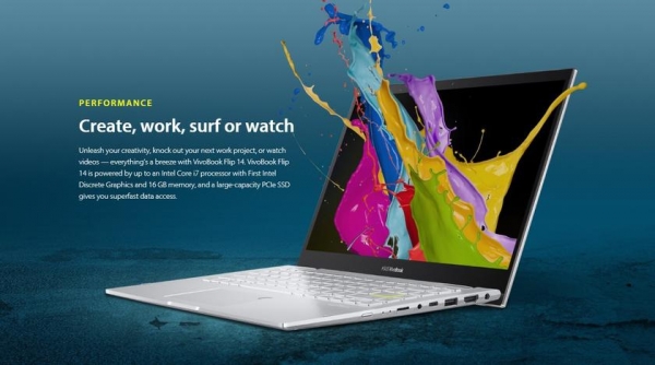ASUS VivoBook Flip 14: первый ноутбук с дискретной видеокартой Intel
ASUS VivoBook Flip 14: первый ноутбук с дискретной видеокартой Intel