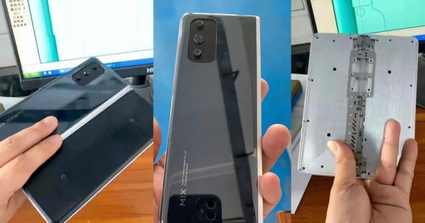 Прототип складного смартфона Xiaomi Mi MIX c дизайном, как у Galaxy Z Fold 2 появился на «живых» фотографиях
Прототип складного смартфона Xiaomi Mi MIX c дизайном, как у Galaxy Z Fold 2 появился на «живых» фотографиях