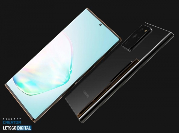 Золотой флагман: Samsung Galaxy Note 20 Ultra (Note 20+) на новых рендерах и видео
Золотой флагман: Samsung Galaxy Note 20 Ultra (Note 20+) на новых рендерах и видео