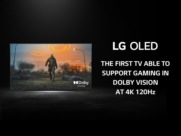 
						Мечта геймера: OLED-телевизоры LG стали первыми в мире с Dolby Vision HDR, разрешением 4К и частотой 120 Гц
					