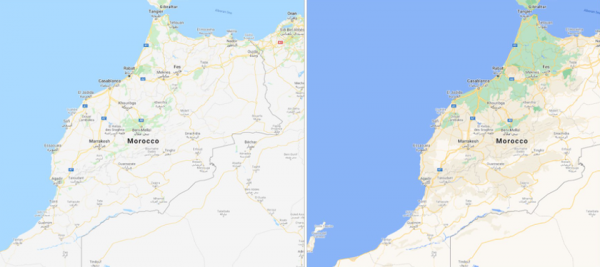 
						Google Maps c обновлением получат более детальную информацию улиц и новые цвета карт
					