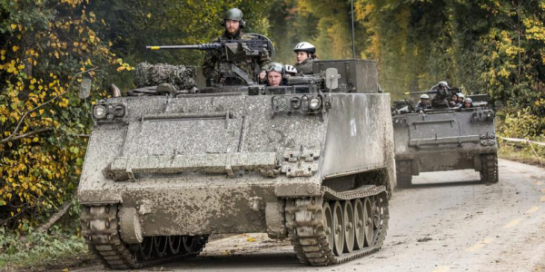 
						Германия передала Украине ещё 3 зенитных самоходных установок Gepard и 11 гусеничных бронетранспортёров М113
					