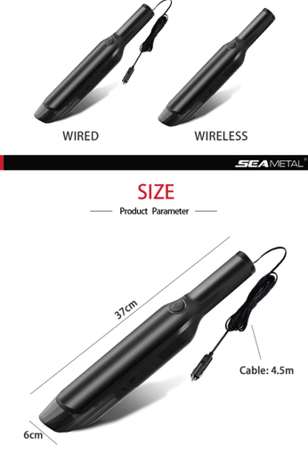 
						SEAMETAL C40255: автомобильный пылесос за $22
					