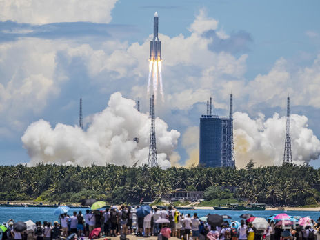 Китайский зонд Tianwen-1 успешно вышел на орбиту Марса Китайский зонд Tianwen-1 успешно вышел на орбиту Марса