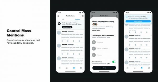 Twitter разрешит пользователям блокировать упоминания о себе